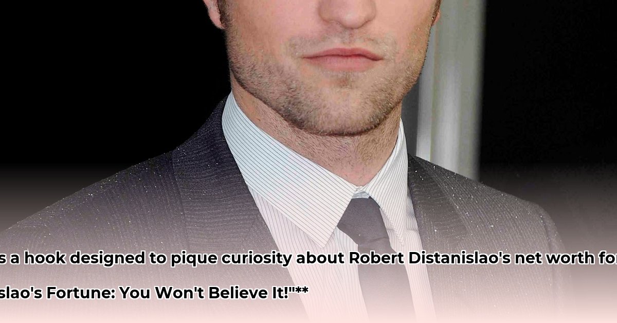 robert-distanislao-net-worth